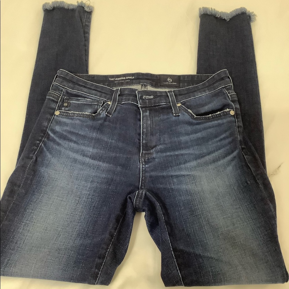 AG the legging ankle destruct blue size 24 R (XS) (W515)